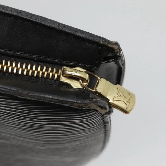 LOUIS VUITTON Epi Saint Jacques Shopping Shoulder Bag Black M52262 Auth BD1400 - Picture 11 of 16